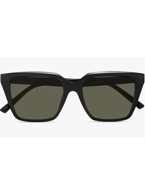 Oversized Polarized UV400 Sunglasses For Women Black Square Frame Timeless Desig